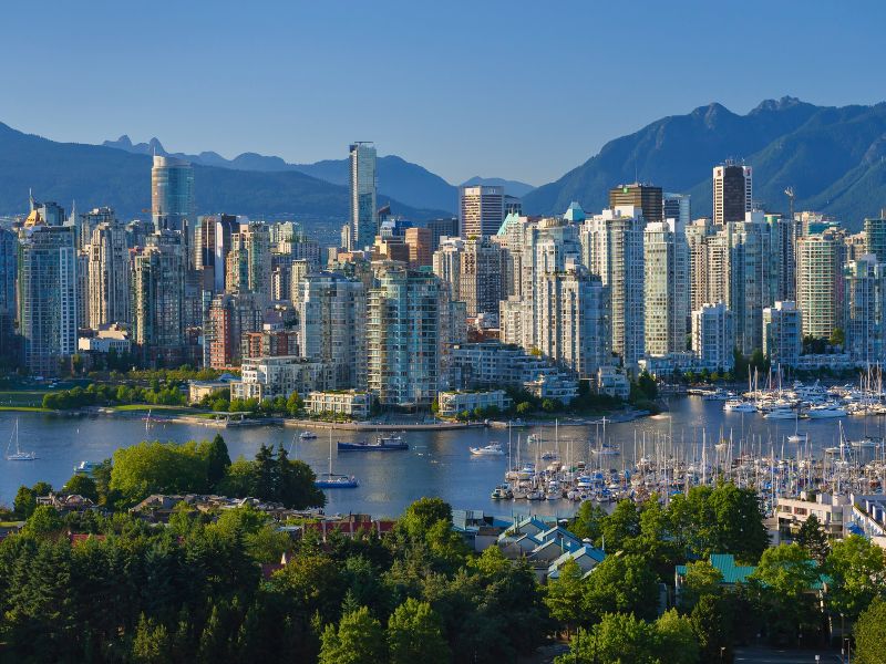 Vancouver mejores ciudades para estudiar en Canada