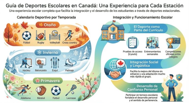 Deportes en Canadá para estudiantes