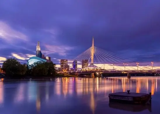 Winnipeg de noche
