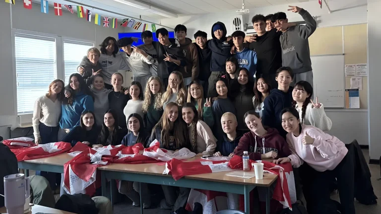 estudiantes de intercambio en colegios en Canadá